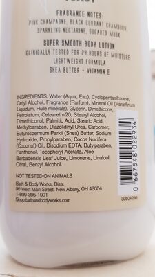 Champagne toast body lotion - 3
