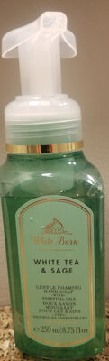 White Tea & Sage Gentle Foaming Hand Soap with Essential Oils - Tuote - en