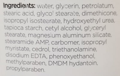Advanced Recovery Skin Care Lotion - Ingredients - en