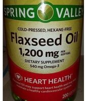 Flaxseed Oil Softgels - Tuote - en