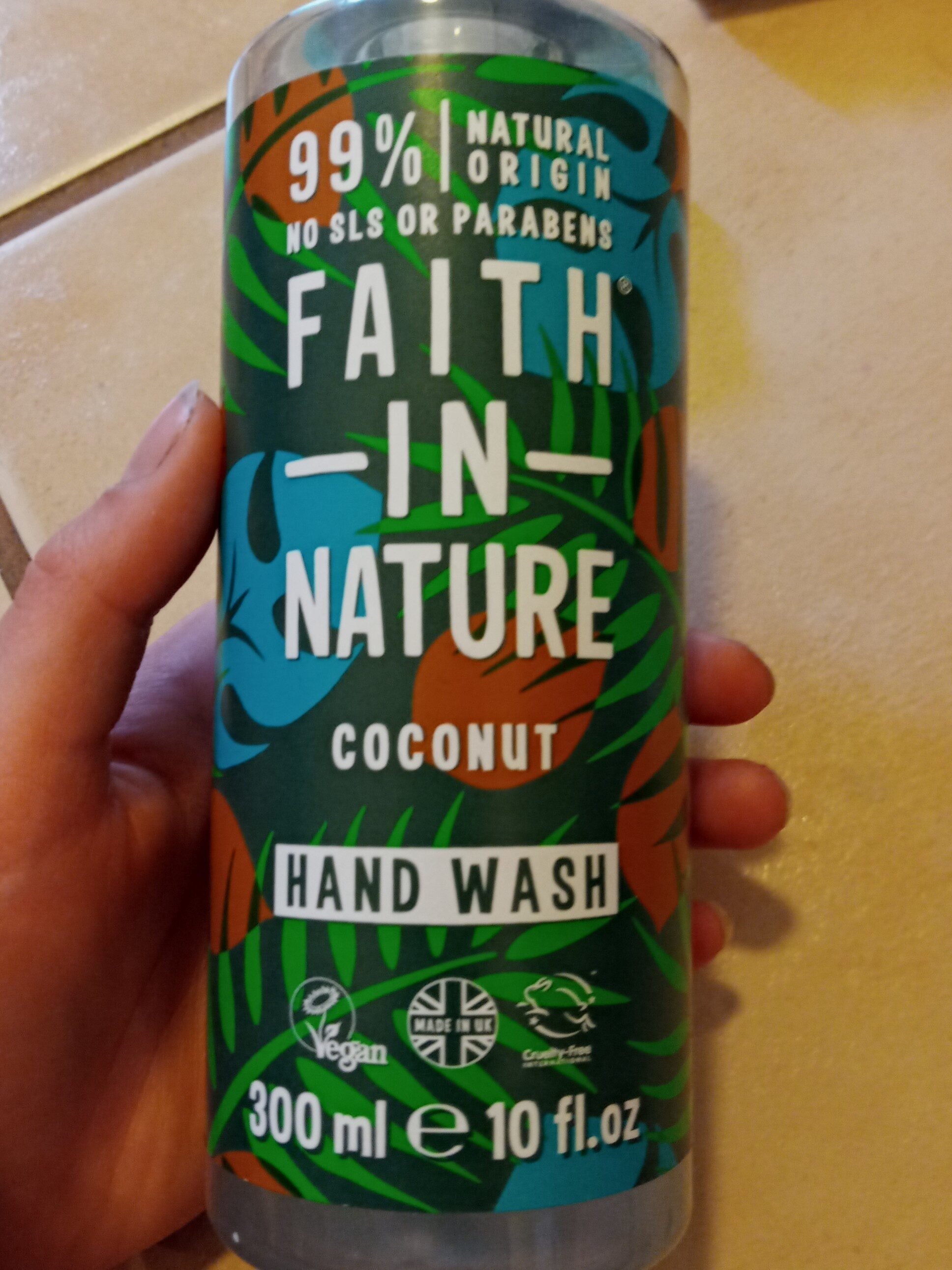 faith in nature coconut hand wash - Product - en