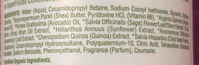 smooth operator shampoo - Ingredients