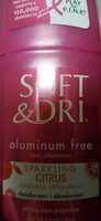 soft & dri deodorant - Product - en