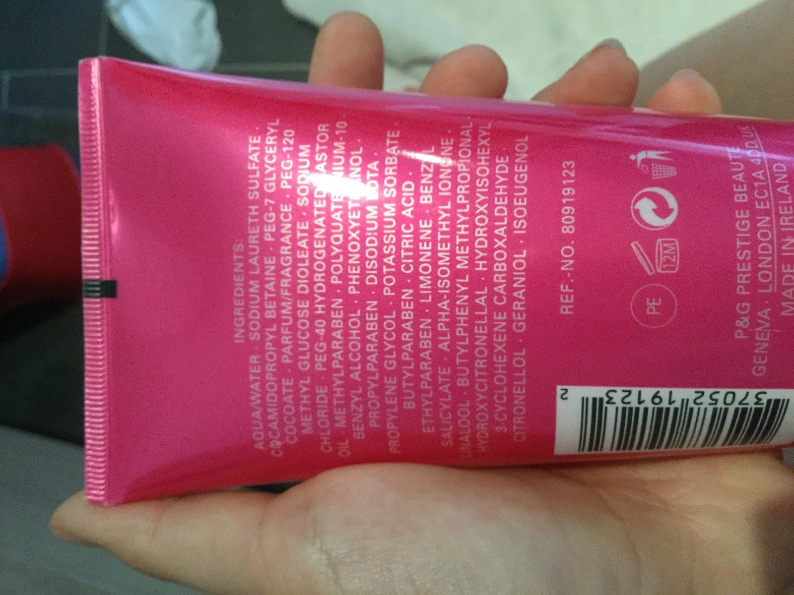 Touch pink - Ingredientes - fr