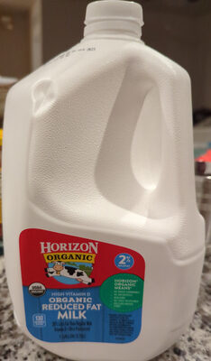 Organic 2% reduced fat milk - Produit