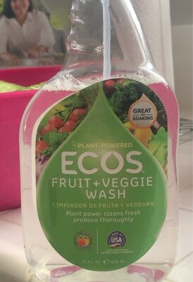 Ecos fruit and veggie wash - 1