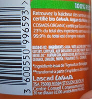 lascad ushuaïa - Ingredientes - fr
