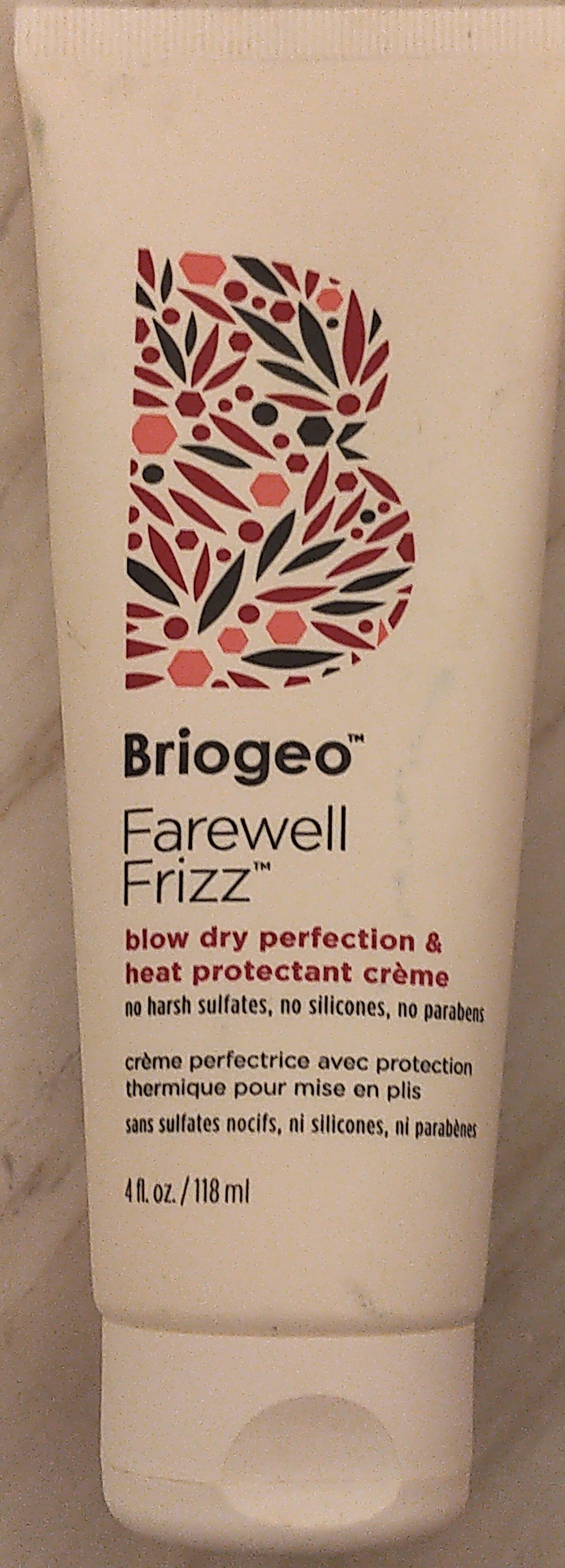 Briogeo Farewell Frizz Blow Dry Perfection & Heat Protectant Crème - מוצר - en