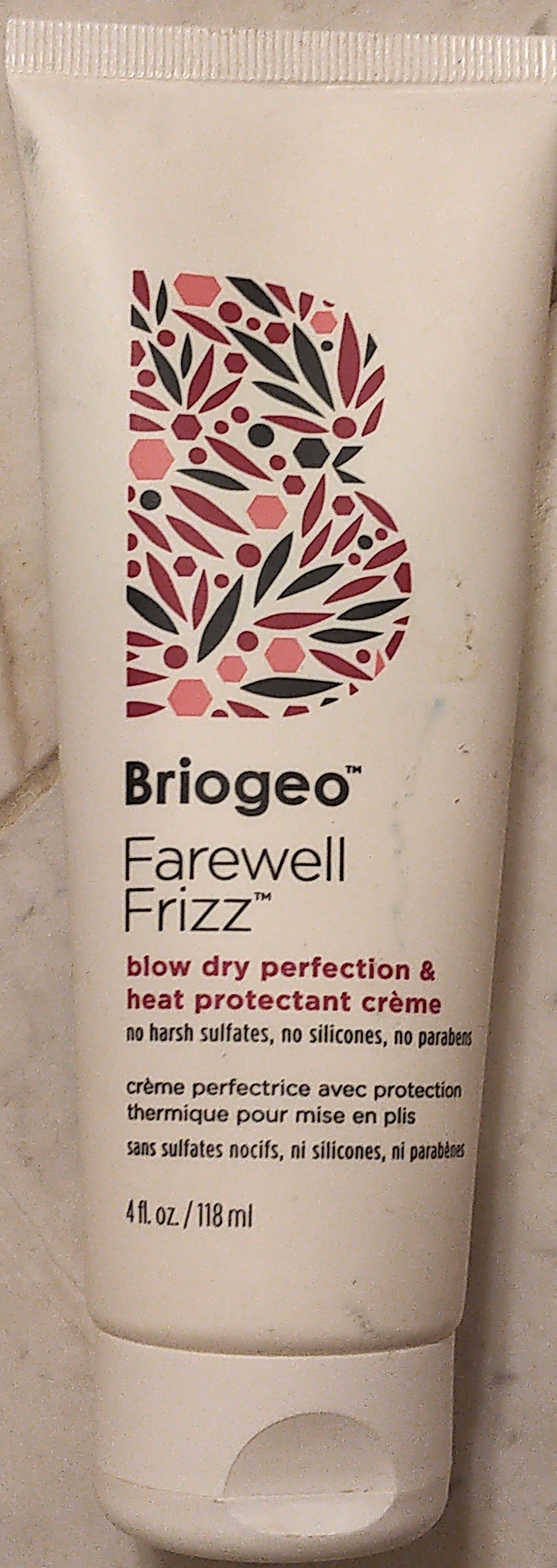 Briogeo Farewell Frizz Blow Dry Perfection & Heat Protectant Crème - Produit - fr