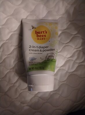 2 in 1 diaper cream and powder burts bees baby - 2