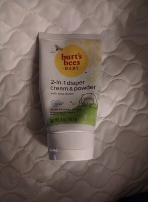 2 in 1 diaper cream and powder burts bees baby - Produkt