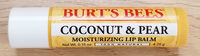 Coconut & Pear Moisturizing Lip Balm - Produkt - en