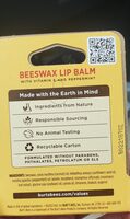 burts bee lip balm - Ainesosat - en