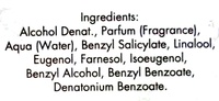 Lily & spice eau de parfum - Ingredients - fr