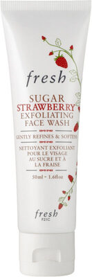 Travel Size Sugar Strawberry Exfoliating Face Wash - Produit