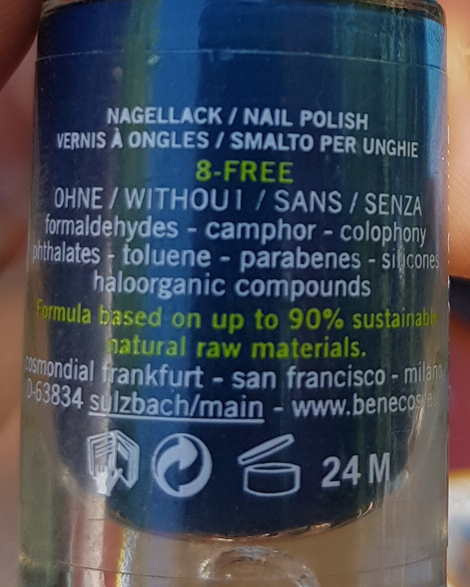 Happy Nails - Ingredients - de