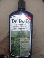 Foaming Bath with Pure Epsom Salt Cannabis Sativa Hemp Seed Oil with Essential Oil Blend - Produit - en