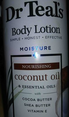 Dr. teals body lotion. coconut oil - 1