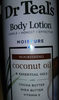 Dr. teals body lotion. coconut oil - Produit