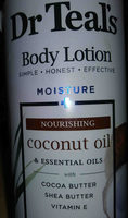 Dr. teals body lotion. coconut oil - Produit - en