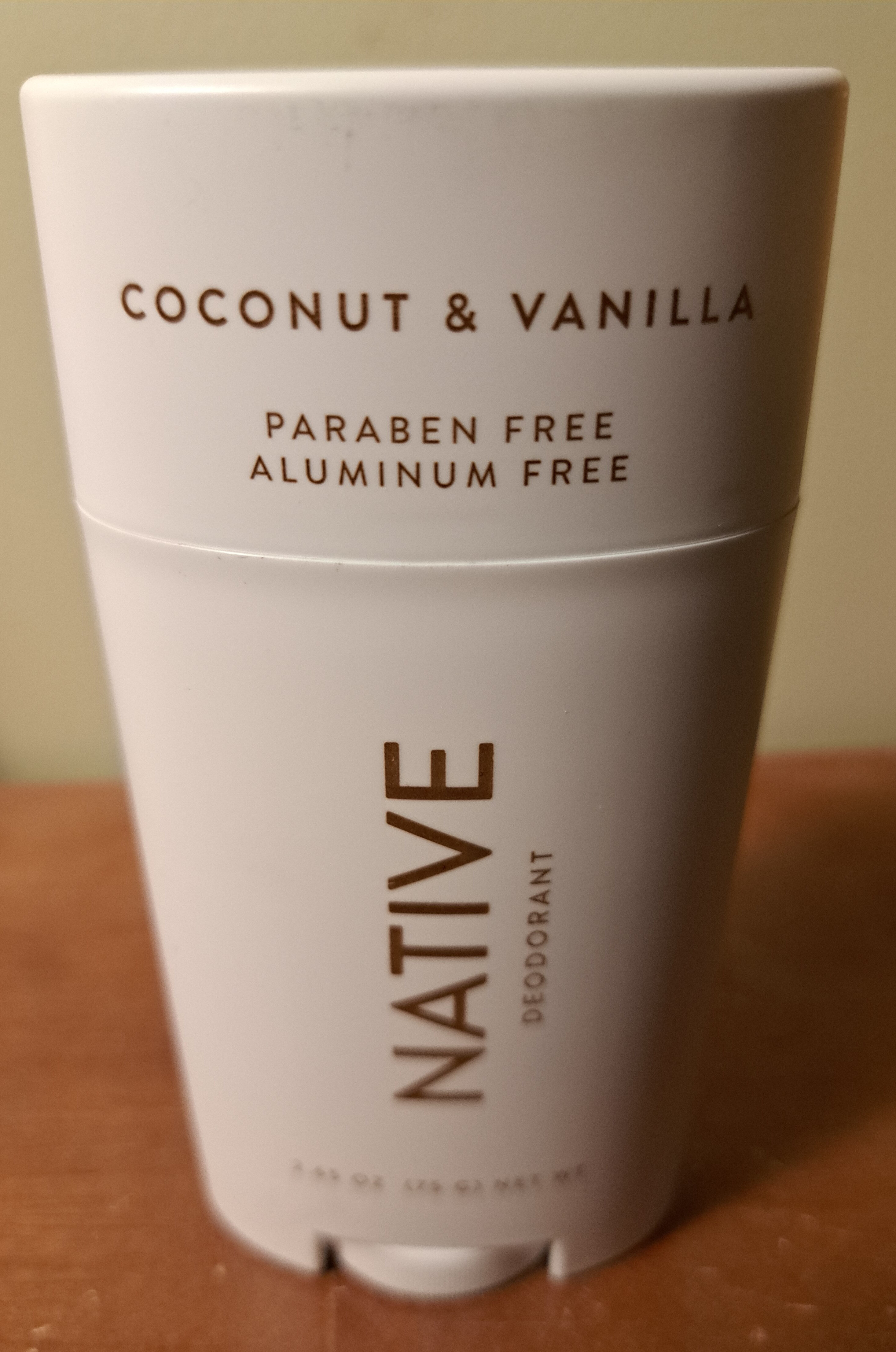 Coconut & Vanilla - Native - Produit - en
