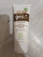 Yesto Coconut - Hand & Cuticule Cream (crème pour les mains) - Produit - fr