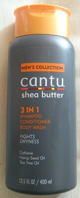 Shea Butter 3 in 1 Shampoo Conditioner Body Wash - 1