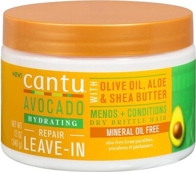 CANTU AVOCADO WITH OLIVE OIL, ALOE AND SHEA BUTTER - Tuote - en