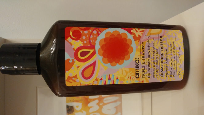 Amika Triple Rx Shampoo Sea Buckthorn Berry (Obliphica) - Produkt - en