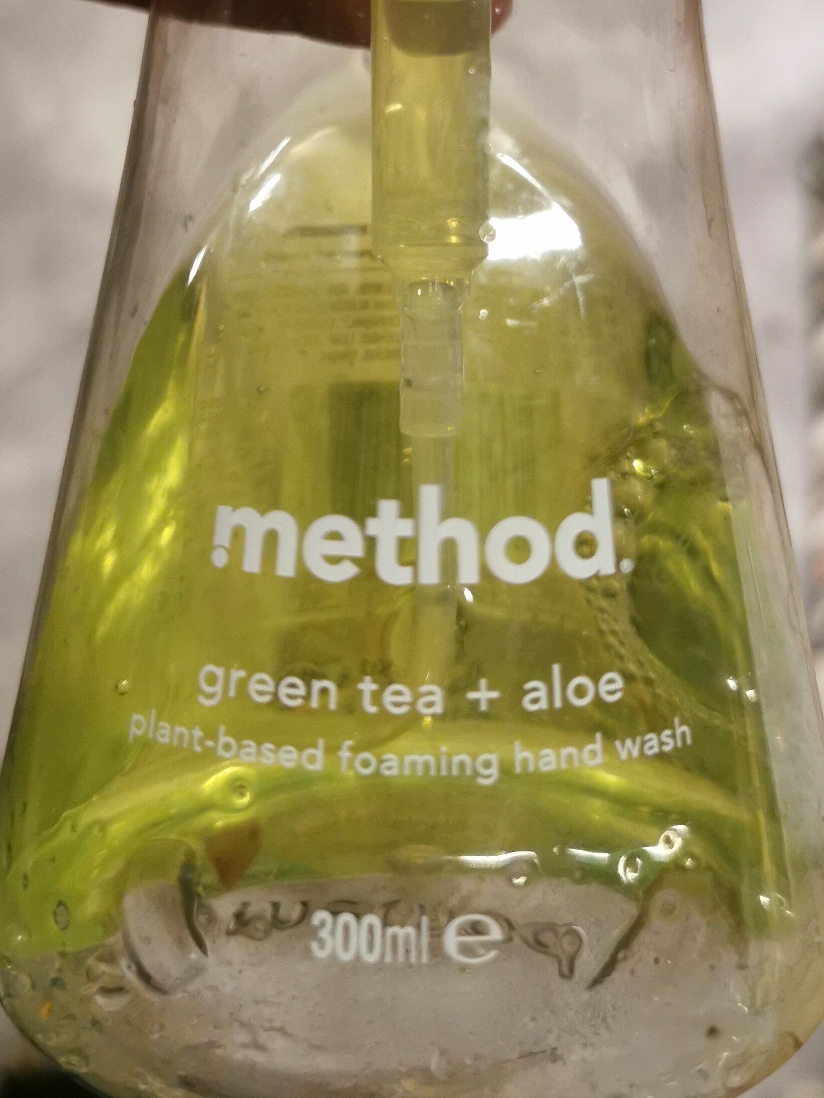 Method Green tea and Aloe hand soap - Product - en