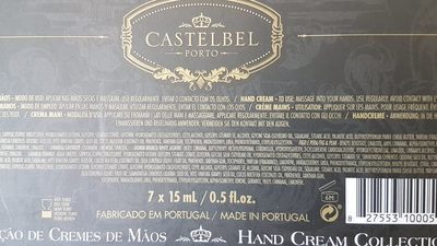 Hand Cream collection - Ingredientes - fr