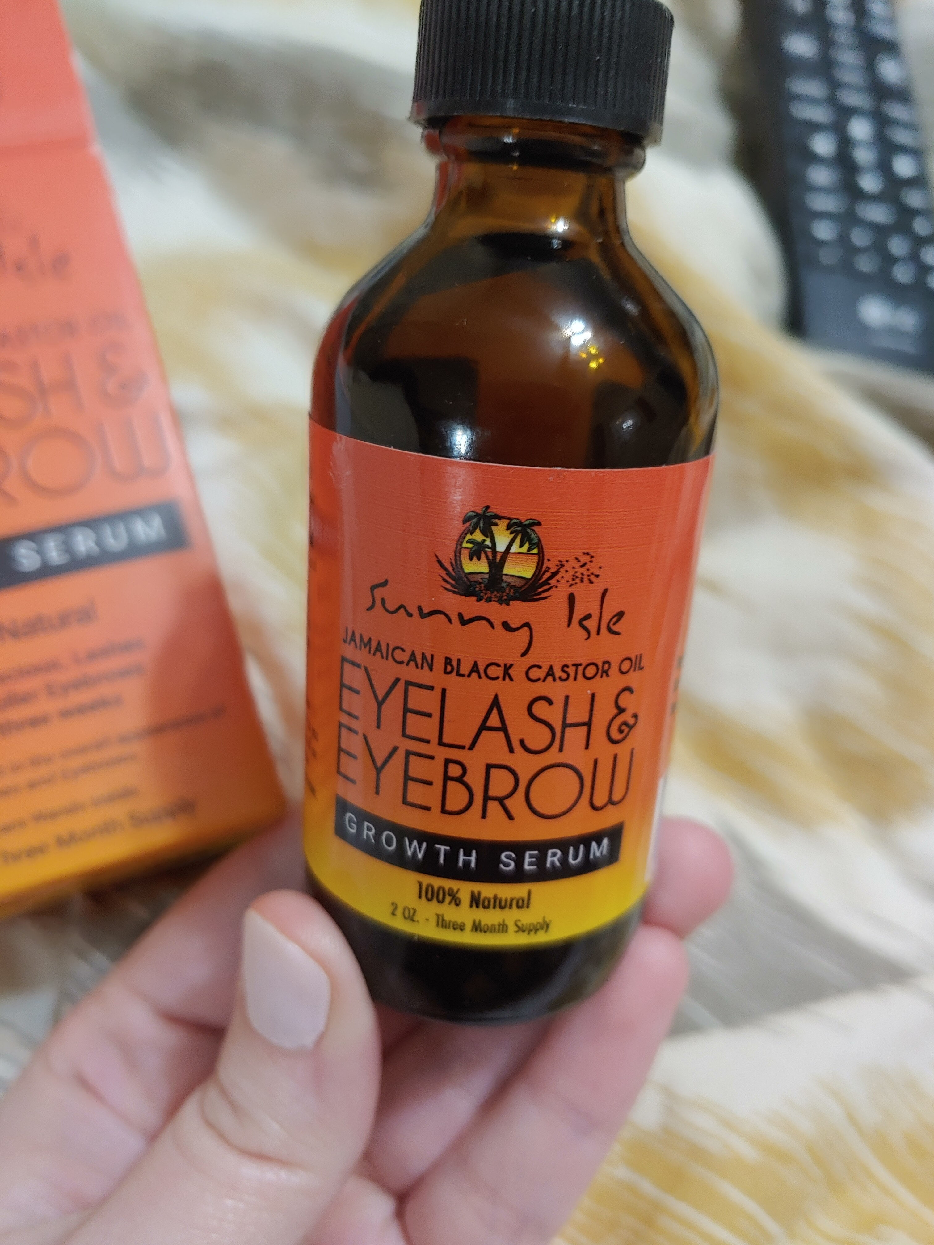 Jamaican Black Castor Oil Eyebrow & Eyelash Growth Serum - Produit - en