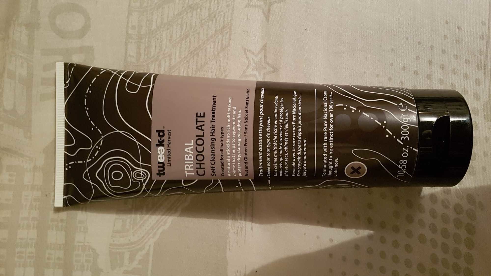 Tribal chocolate self cleansing hair treatment - Produit - fr