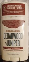Cedarwood+Janiper deodorant - Product - en