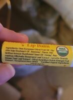 Naked Bee Orange Blossom Honey Lip Balm - Ingredientes - en