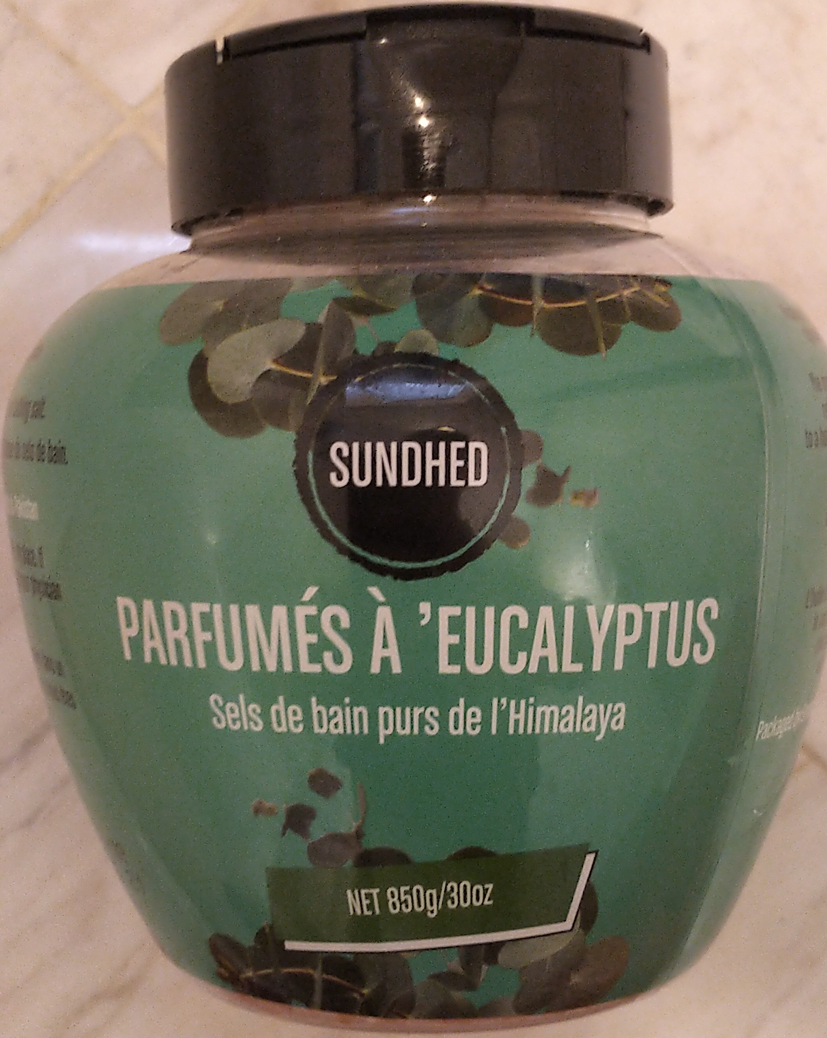 Eucalyptus Scented Pure Himalayan Bath Salts - Produit - fr