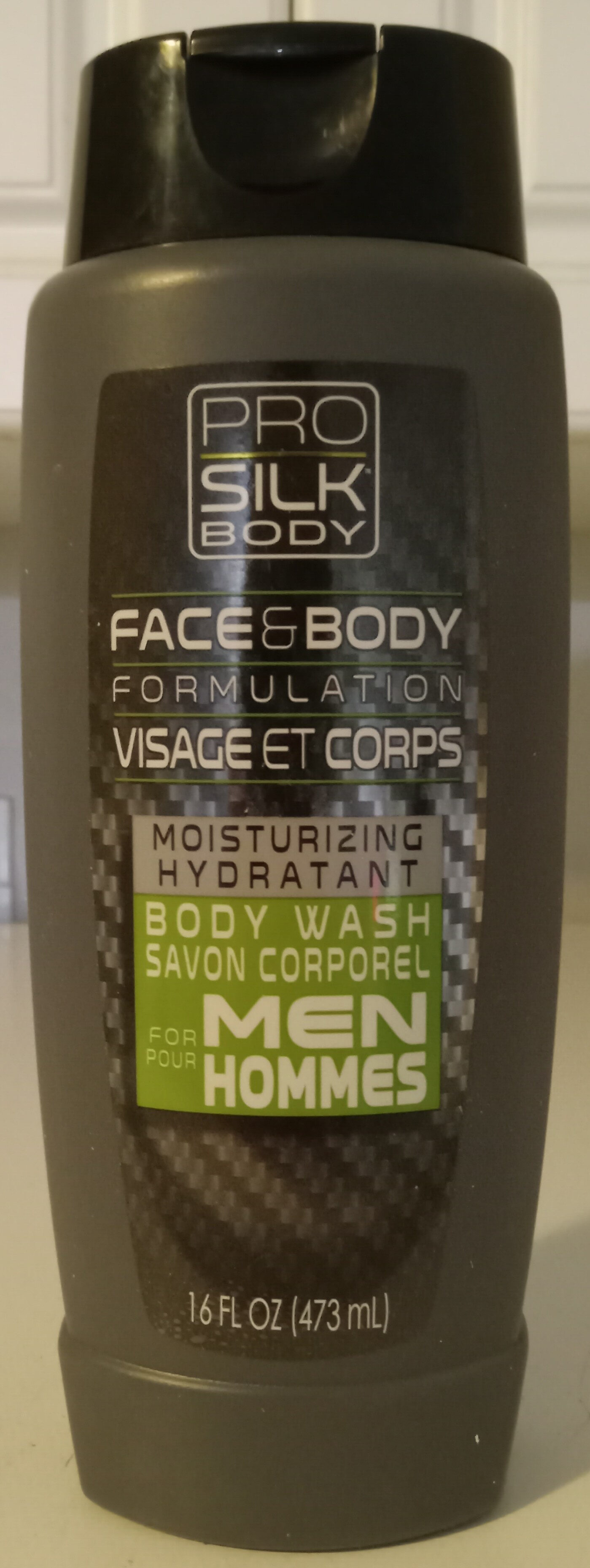 Face & Body Formulation Moisturizing Body Wash for Men - Produkt - en