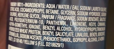 matrix shampoo - Ingredients