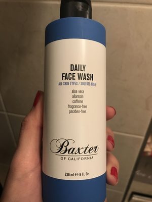 Daily face wash - Produit