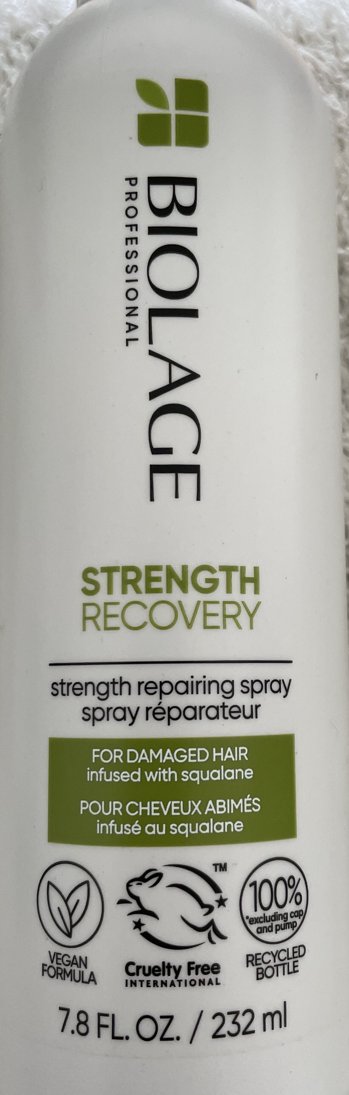 Strength Recovery Strength Repairing Spray - Продукт - de