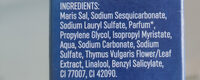 muscle soak salt - Ingredients - en