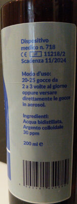 Argento Colloidale Plus aerosol - Product - en