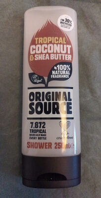 Tropical Coconut & Shea Butter Shower Gel - Tuote - en