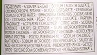 Yves Rocher Reparation Shampooing Soin Nutri-Reparateur - Ingredients - fr