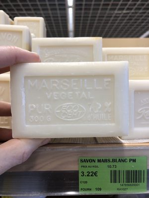 Savon de Marseille Blanc - Produit