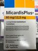 MicardisPlus 80mg/12,5mg - Product