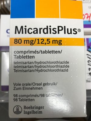 MicardisPlus 80mg/12,5mg - Продукт