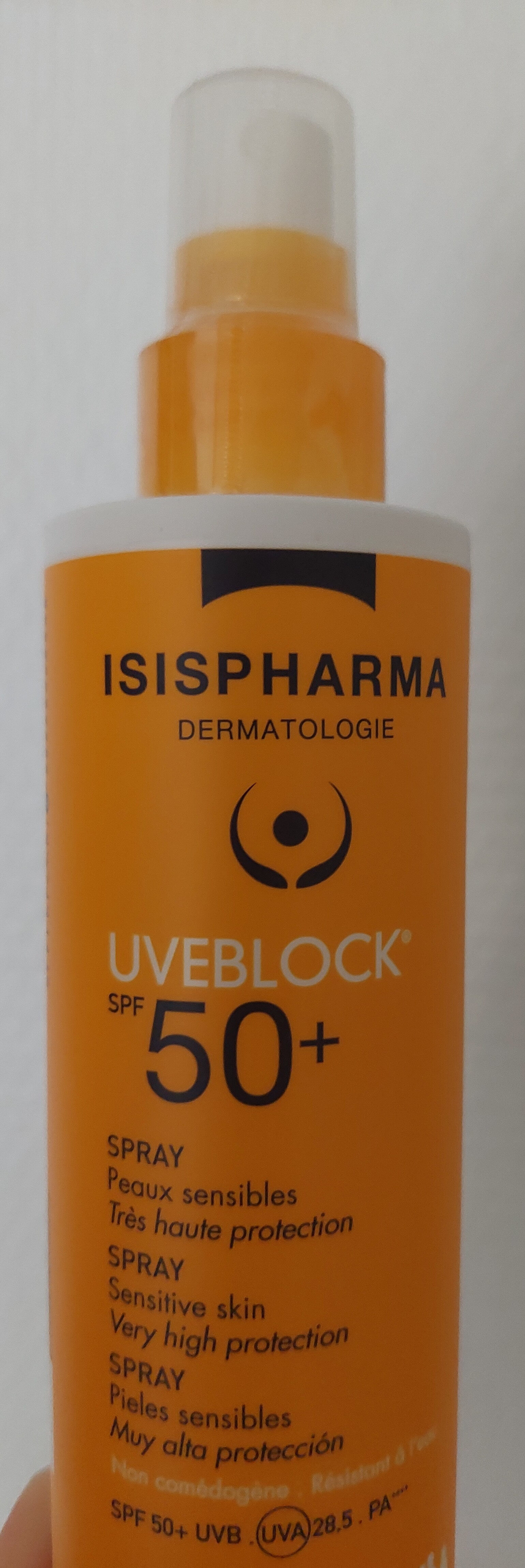 Isispharma uveblock 50+ - Product - fr