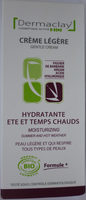 Crème Légère Hydratante Eté et Temps Chauds - Product - fr