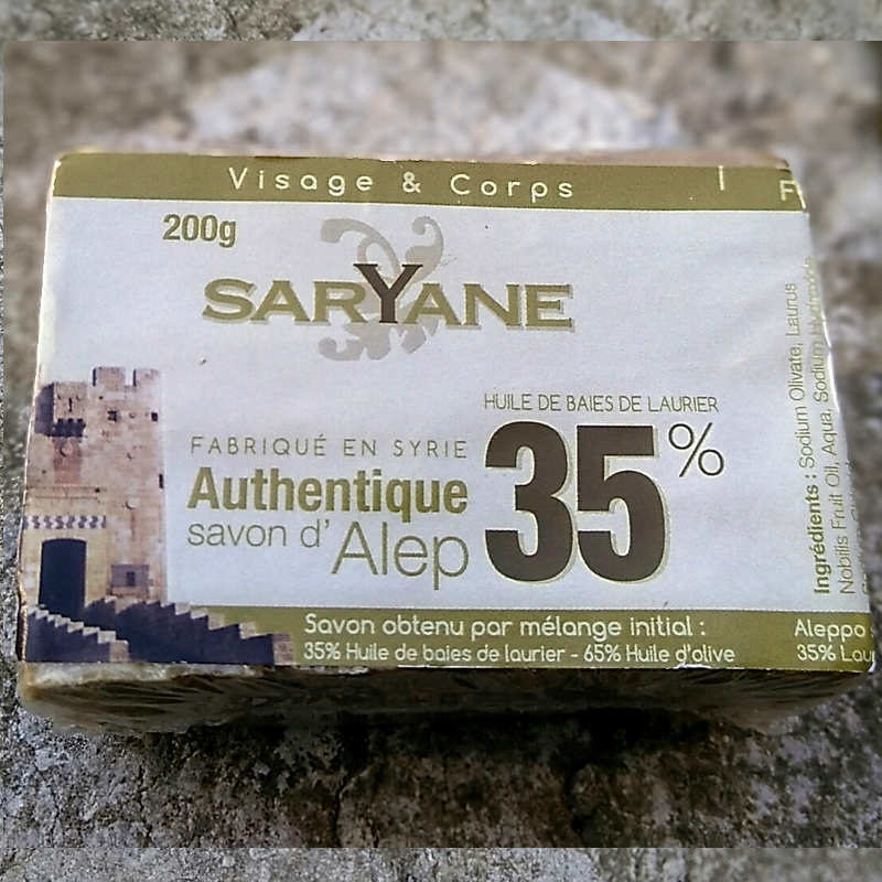 Authentique savon d'Alep 35% d'huile de baie de laurier - Produto - fr